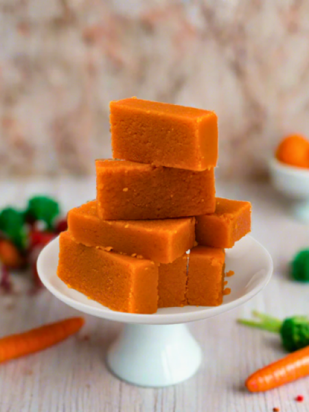 Carrot Mysore Pak