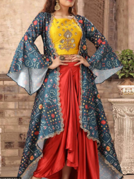 Indo-Western Salwar Suits