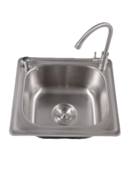 Stainless Sink & Faucet In Dubai
