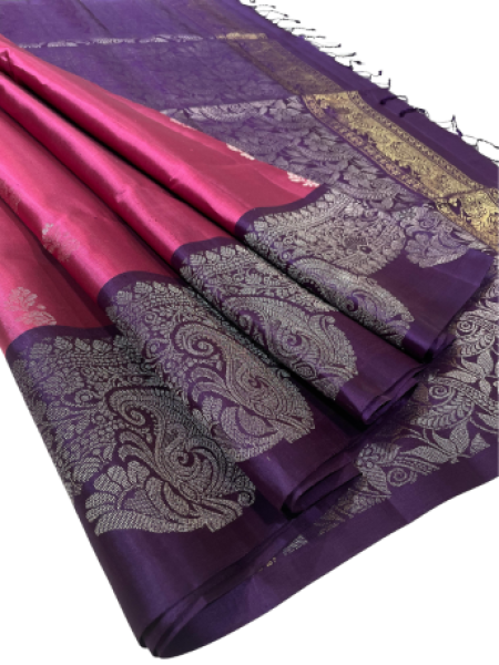 Royal Plum Turning Saree